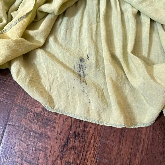 FREE PEOPLE oversized lightly tie dye boho maxi dress, size L, but can fit 1X - Picture 13 of 13